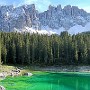 Lago di Carezza and Latemar